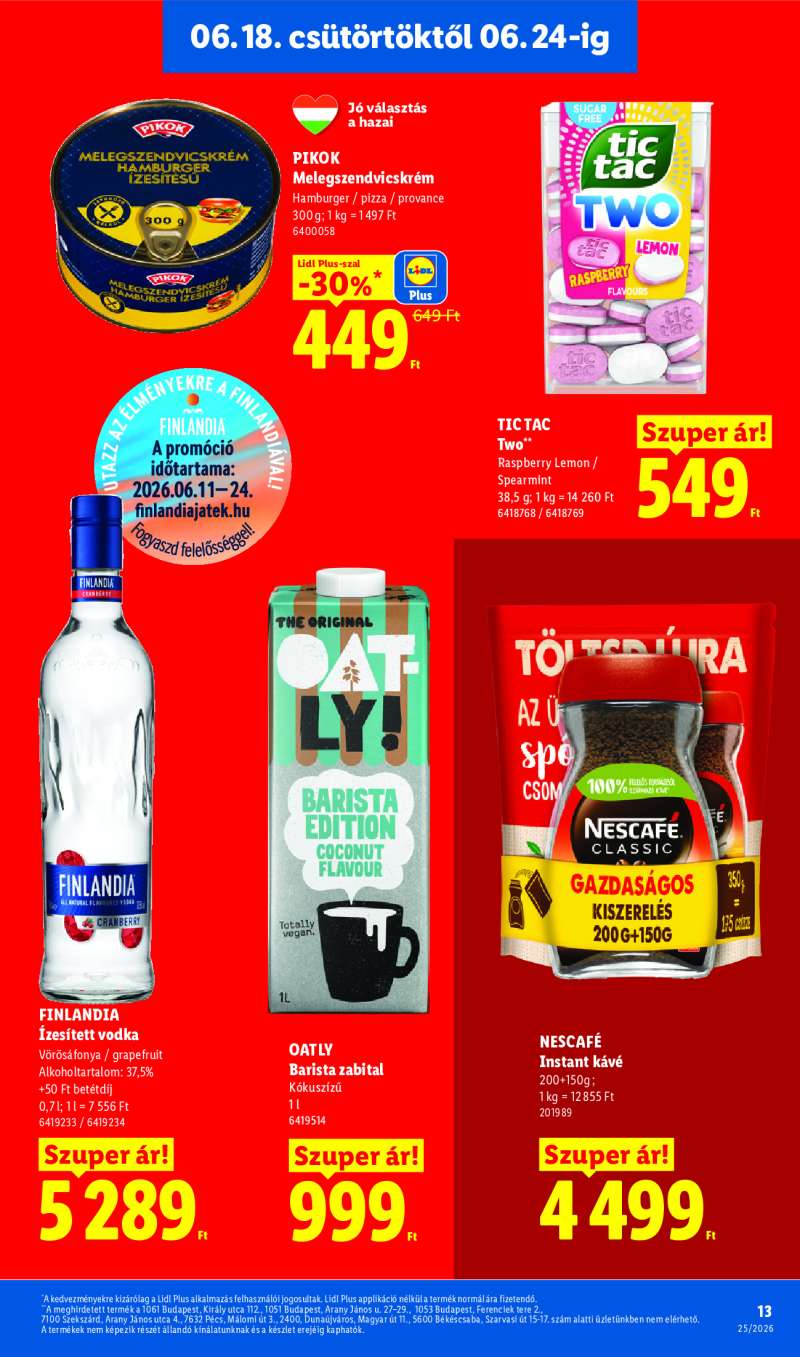 Lidl Érvényes 06.18-tól 13 oldal