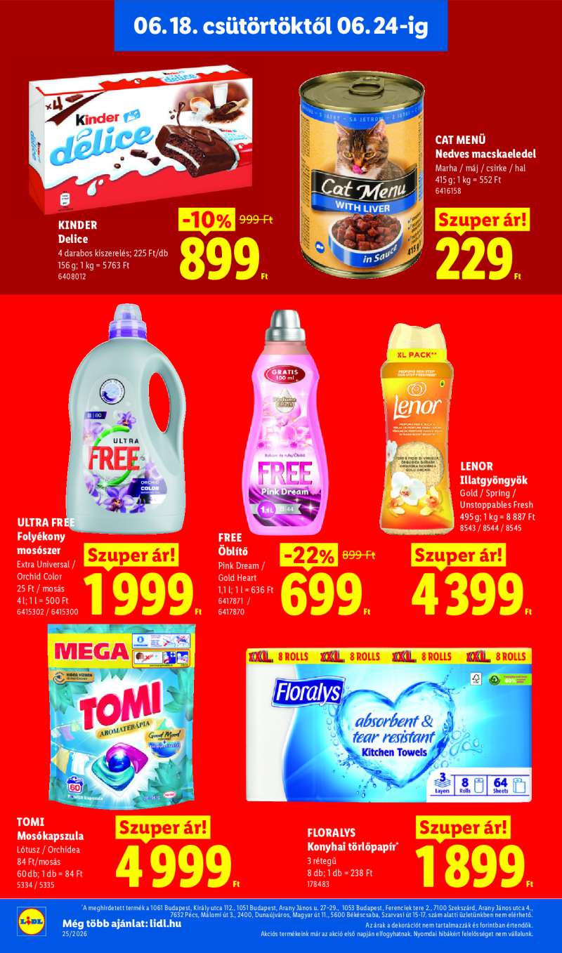 Lidl Érvényes 06.18-tól 14 oldal