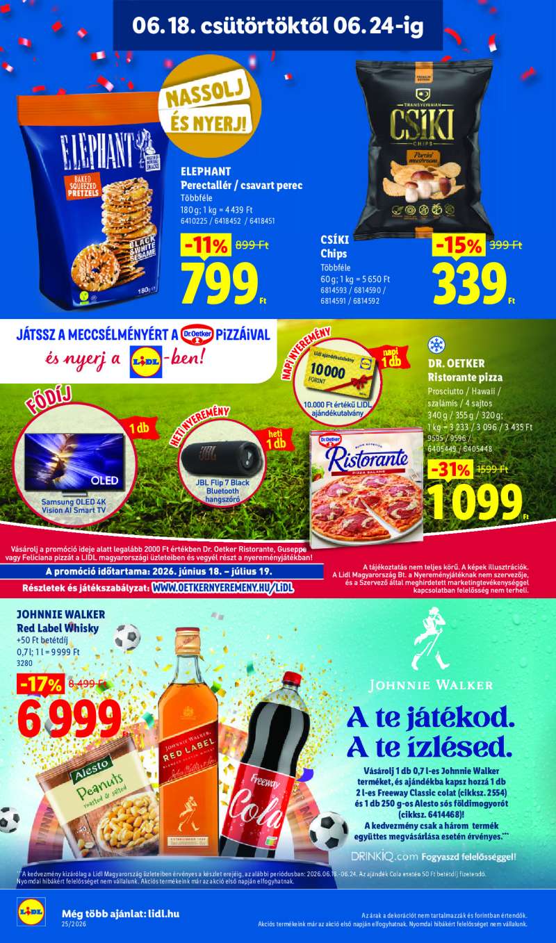 Lidl Érvényes 06.18-tól 18 oldal
