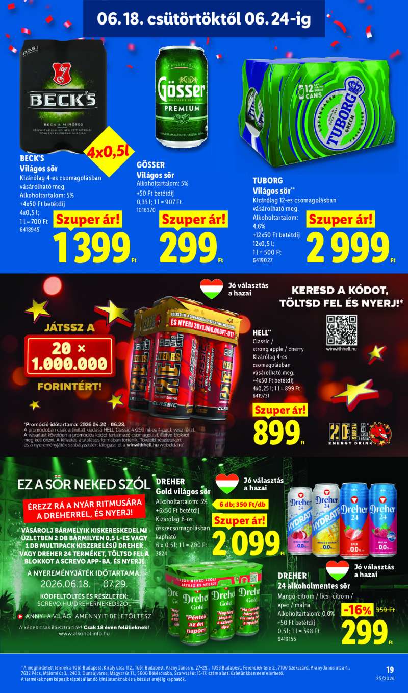 Lidl Érvényes 06.18-tól 19 oldal