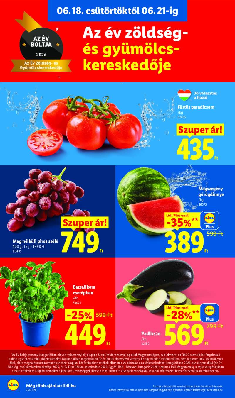 Lidl Érvényes 06.18-tól 2 oldal