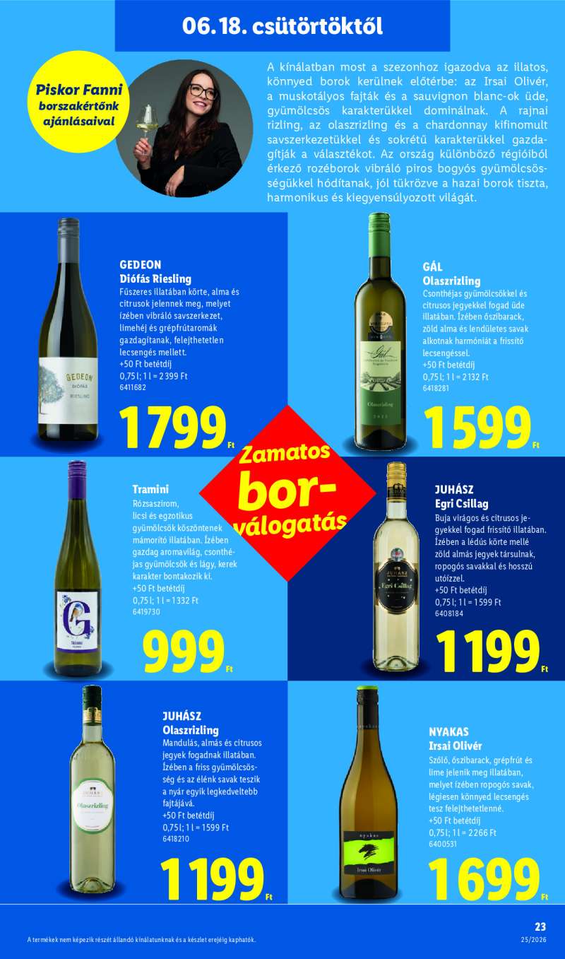 Lidl Érvényes 06.18-tól 23 oldal