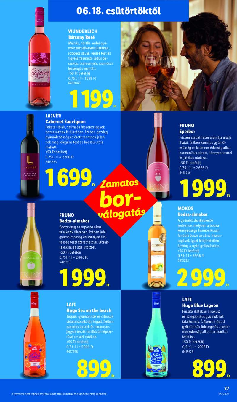 Lidl Érvényes 06.18-tól 27 oldal