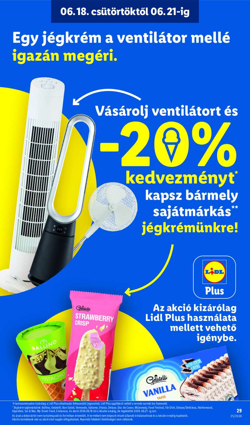 Lidl Érvényes 06.18-tól 29 oldal