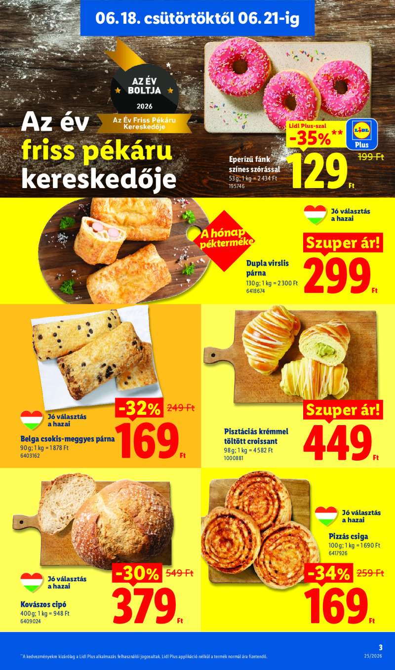 Lidl Érvényes 06.18-tól 3 oldal