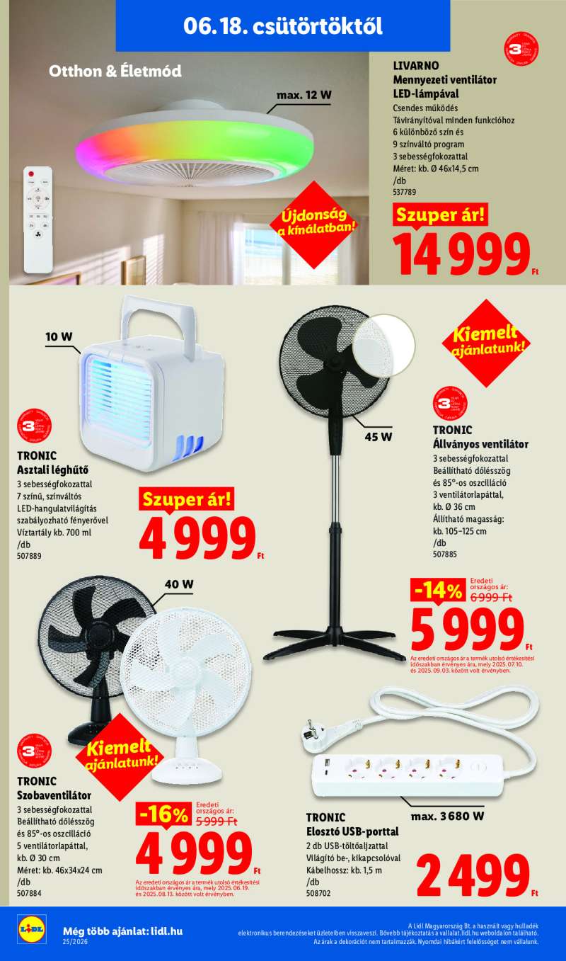 Lidl Érvényes 06.18-tól 34 oldal