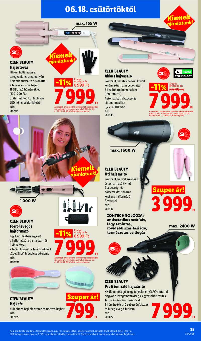 Lidl Érvényes 06.18-tól 35 oldal