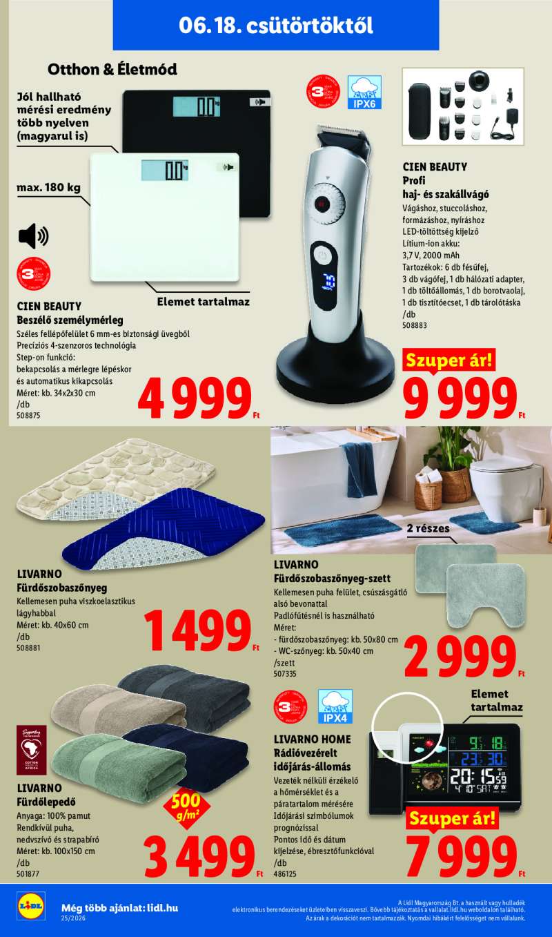 Lidl Érvényes 06.18-tól 36 oldal