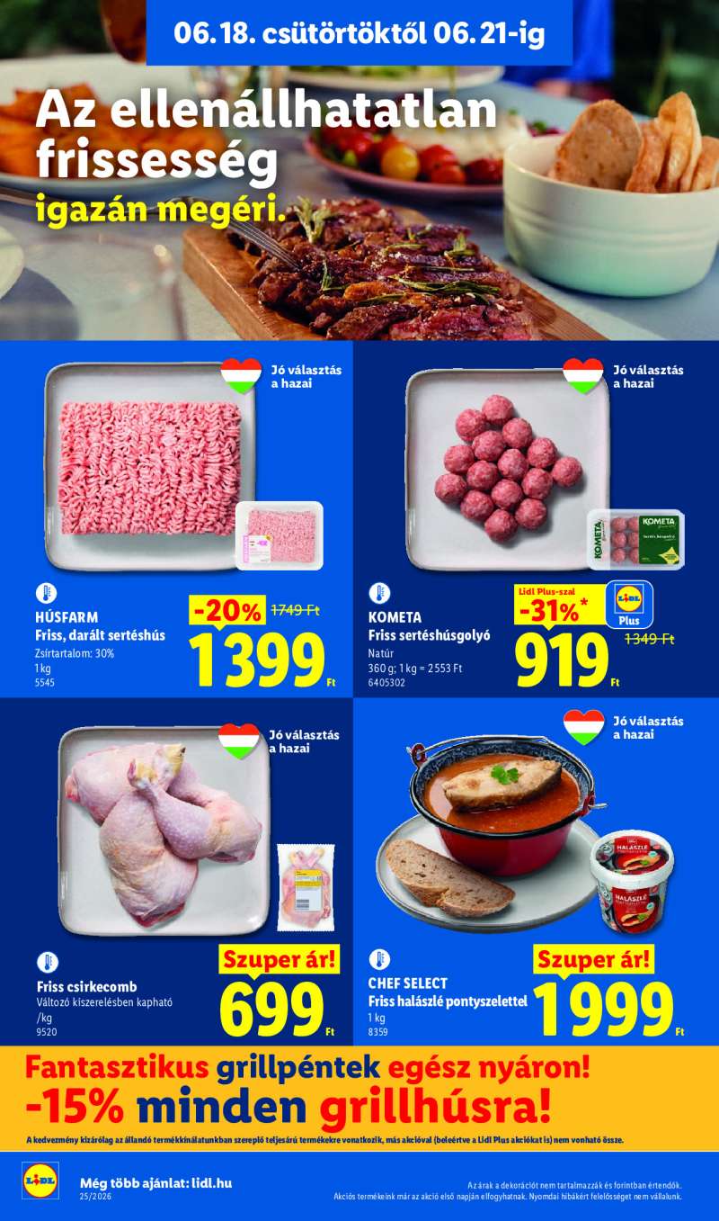 Lidl Érvényes 06.18-tól 4 oldal