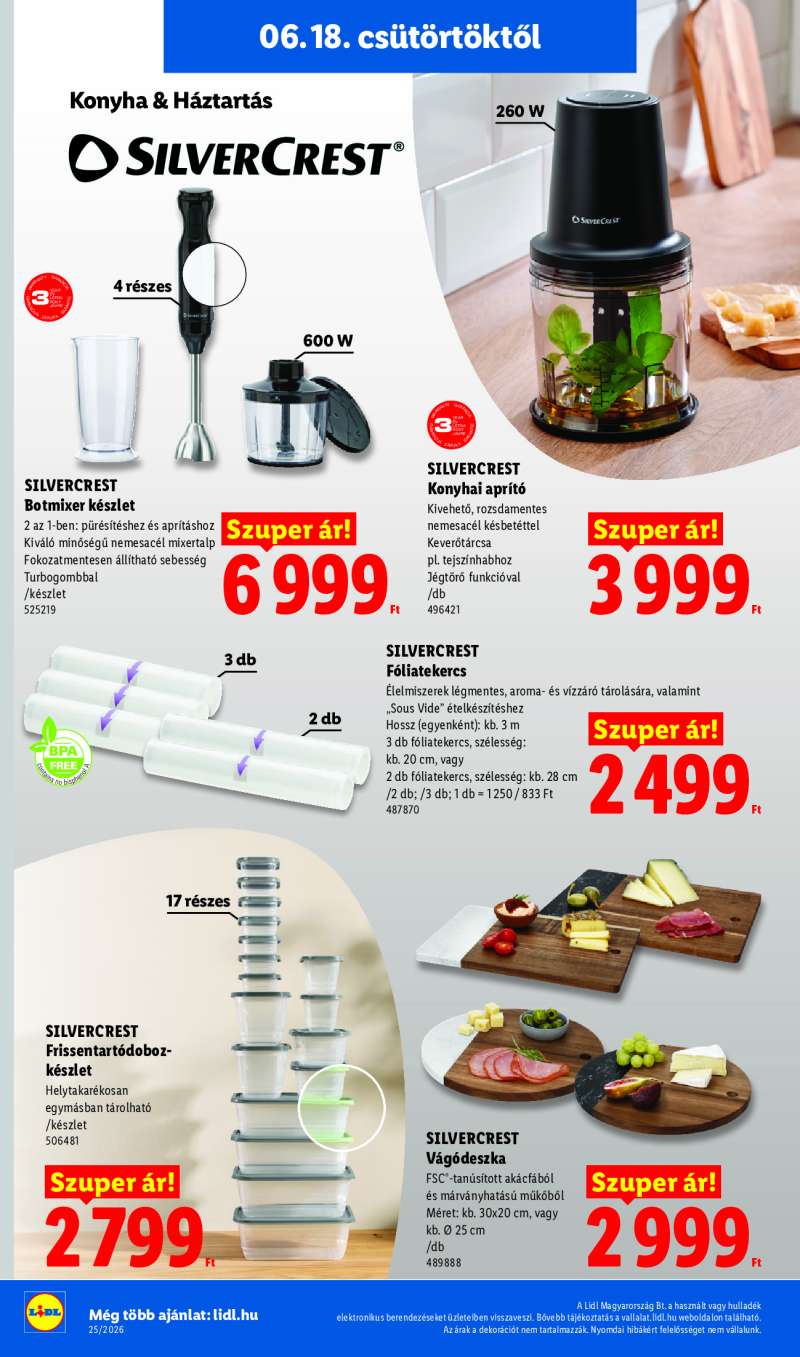 Lidl Érvényes 06.18-tól 40 oldal