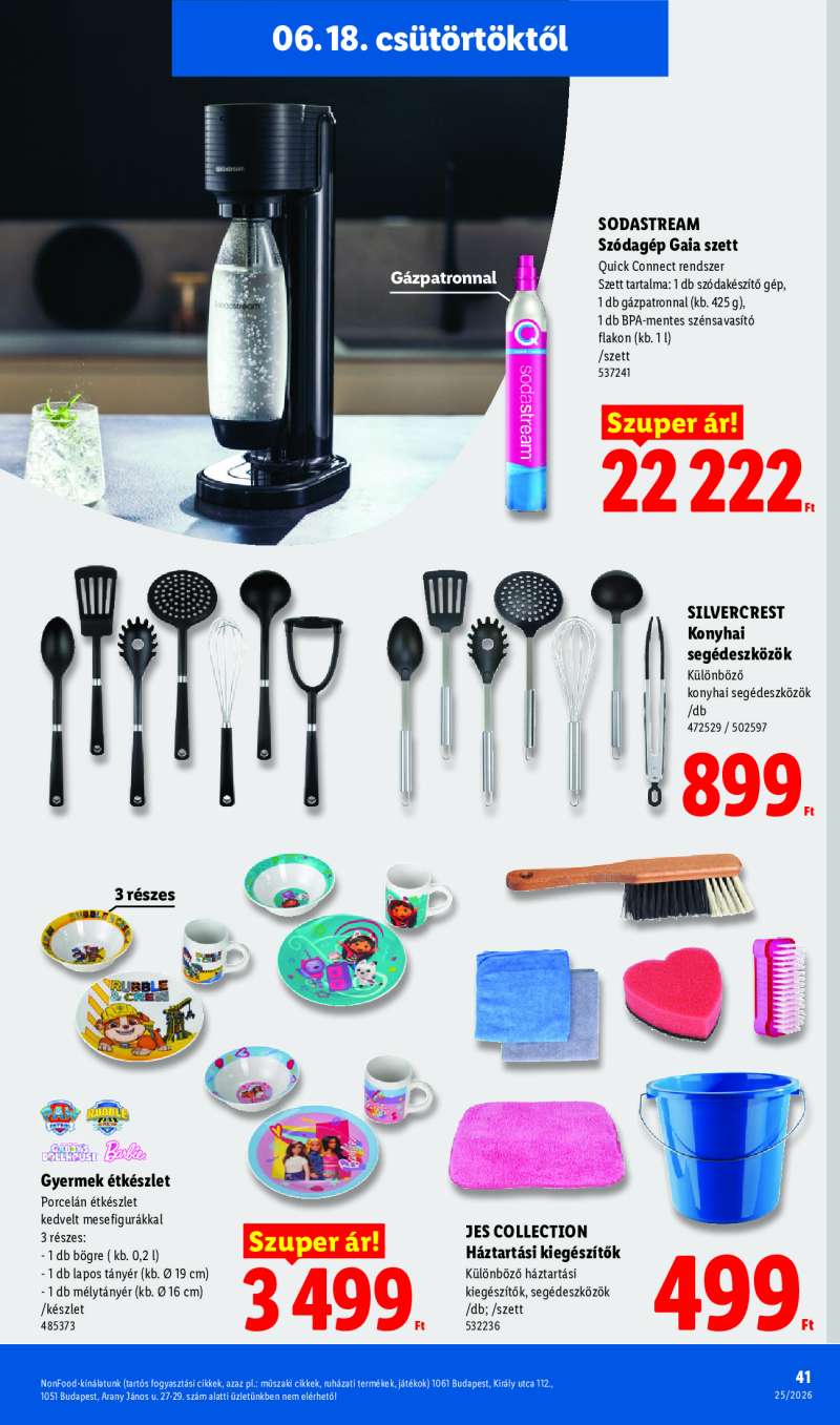 Lidl Érvényes 06.18-tól 41 oldal