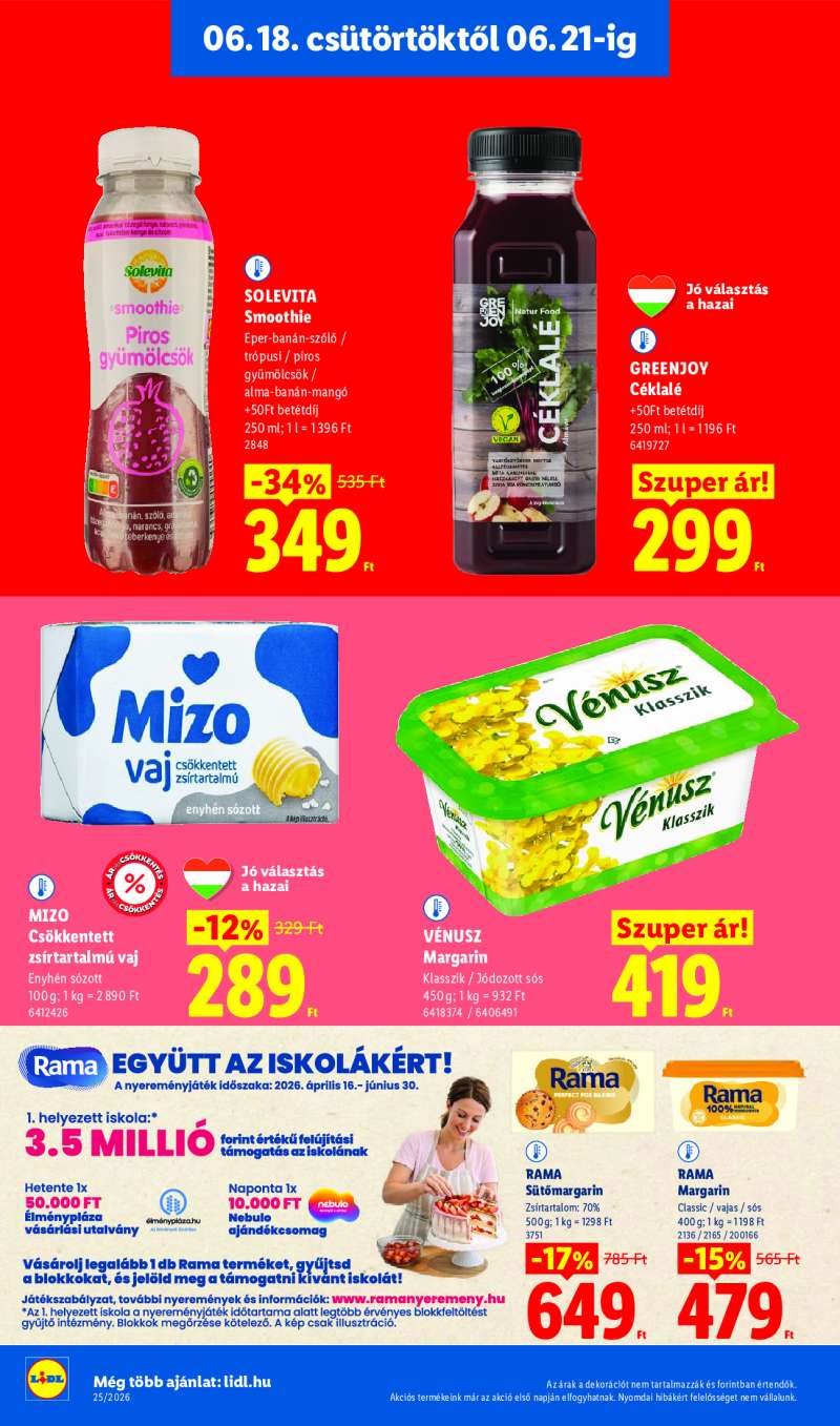 Lidl Érvényes 06.18-tól 8 oldal