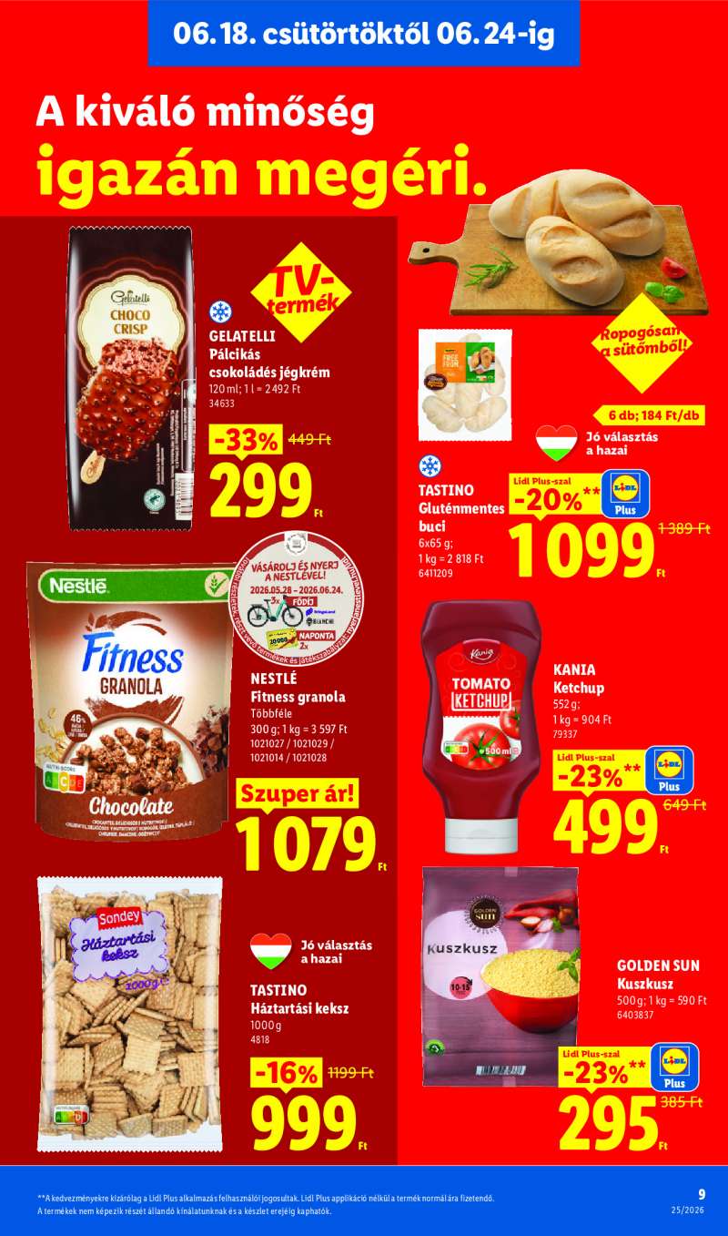 Lidl Érvényes 06.18-tól 9 oldal