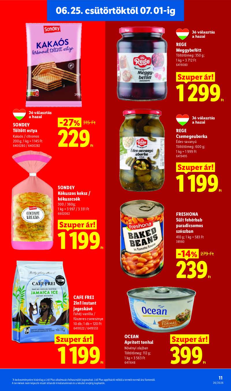 Lidl Érvényes 06.25-től 11 oldal
