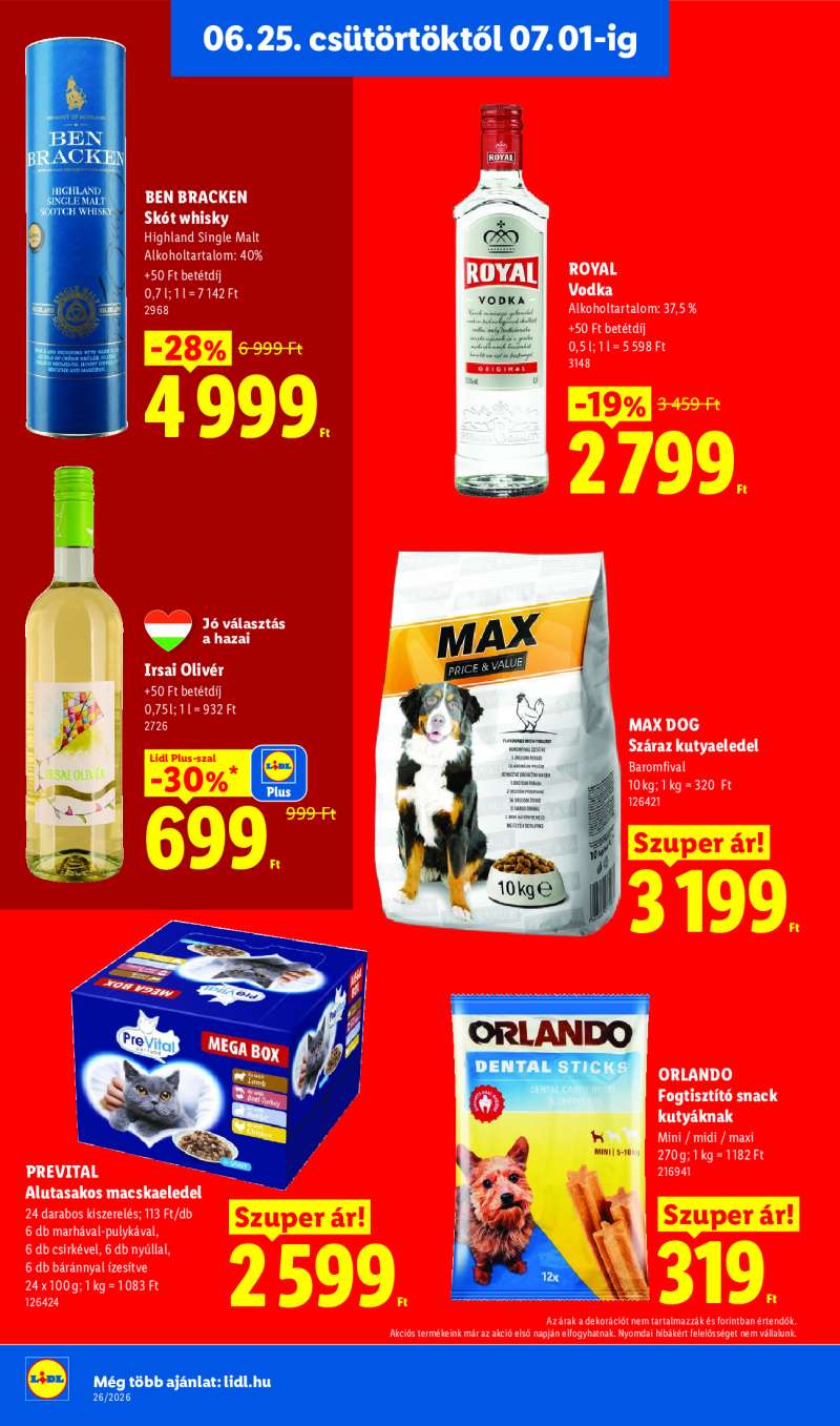 Lidl Érvényes 06.25-től 14 oldal
