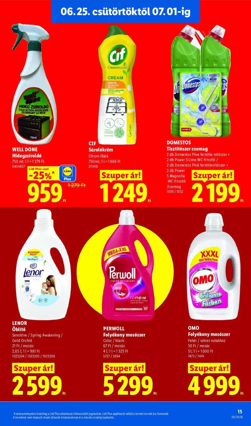 Lidl Érvényes 06.25-től 15 oldal