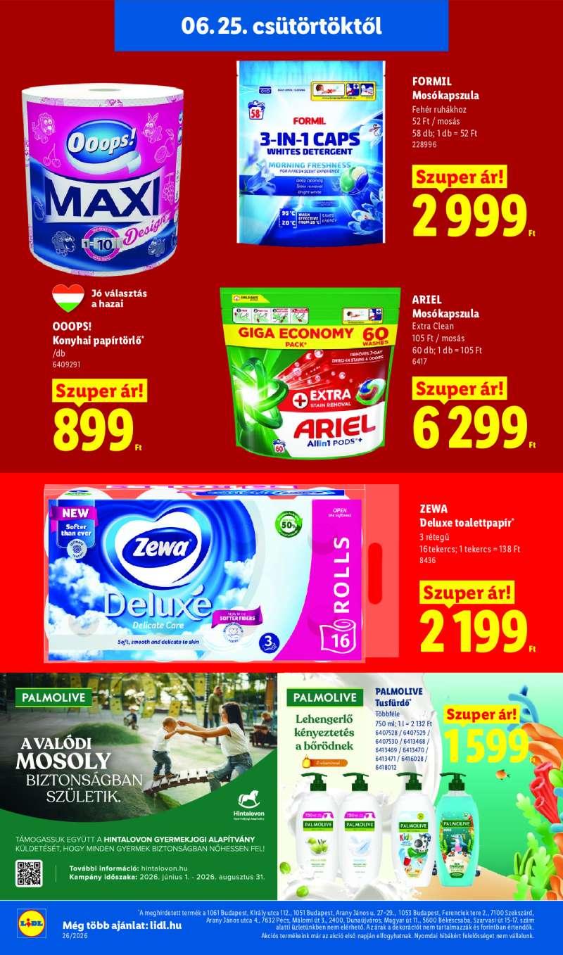 Lidl Érvényes 06.25-től 16 oldal