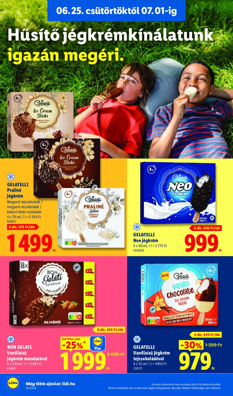 Lidl Érvényes 06.25-től 20 oldal