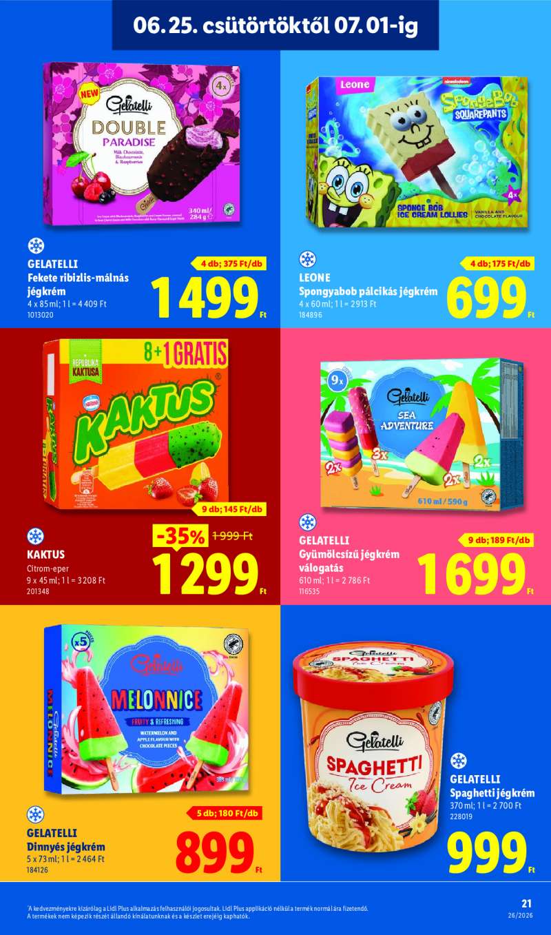 Lidl Érvényes 06.25-től 21 oldal