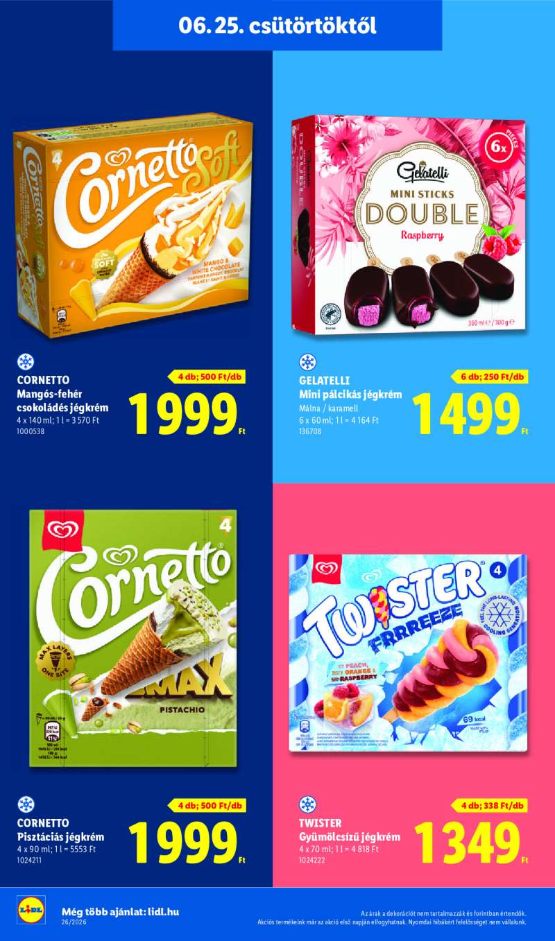 Lidl Érvényes 06.25-től 22 oldal