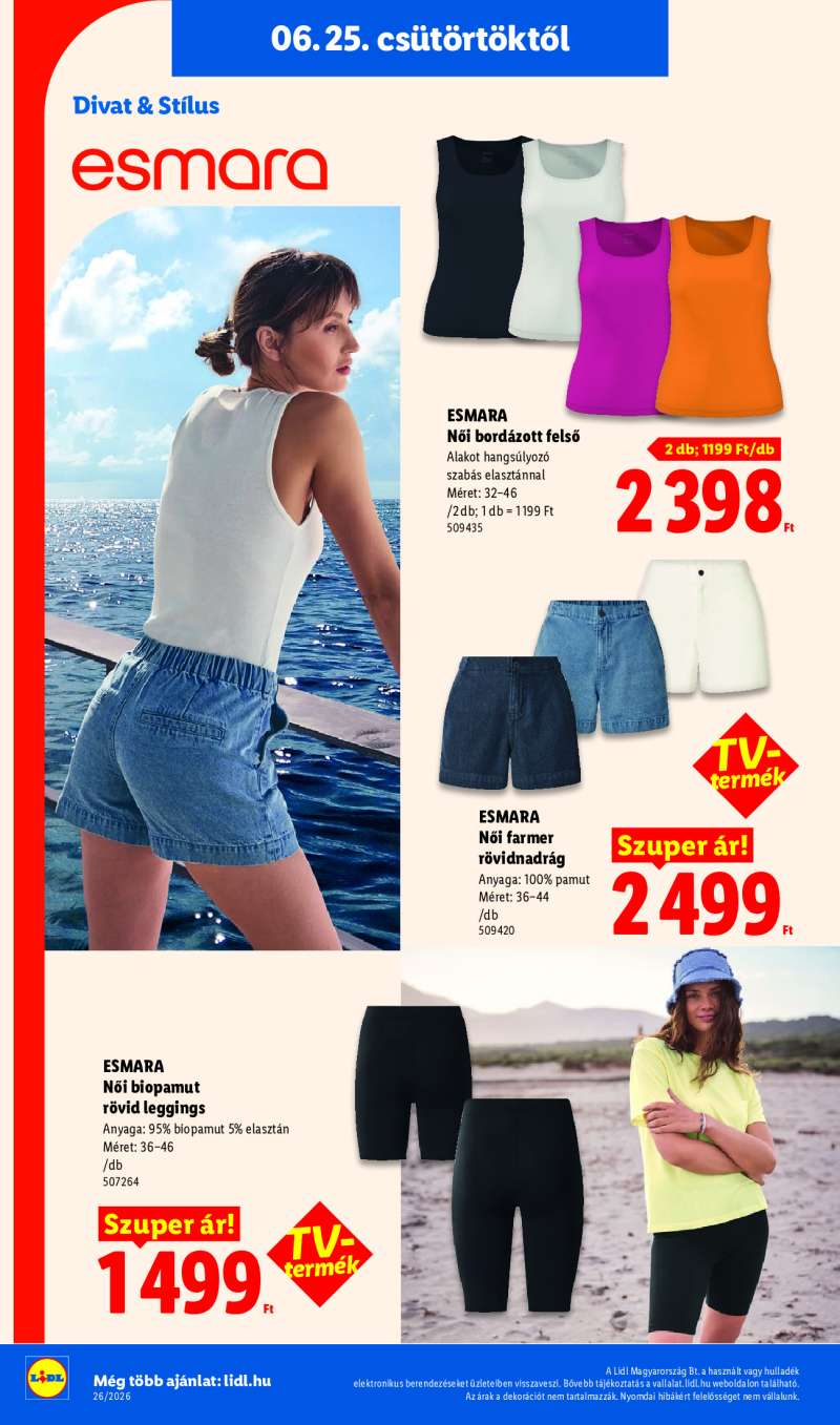 Lidl Érvényes 06.25-től 28 oldal