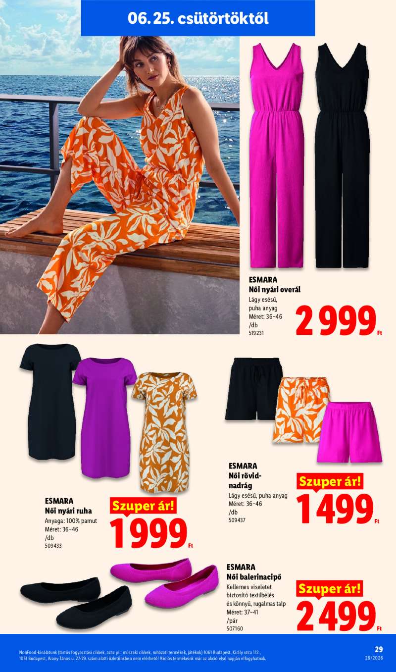 Lidl Érvényes 06.25-től 29 oldal