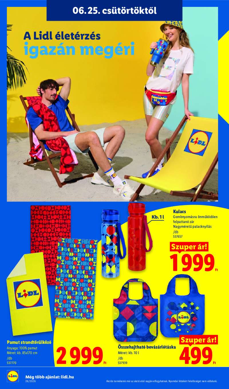 Lidl Érvényes 06.25-től 34 oldal