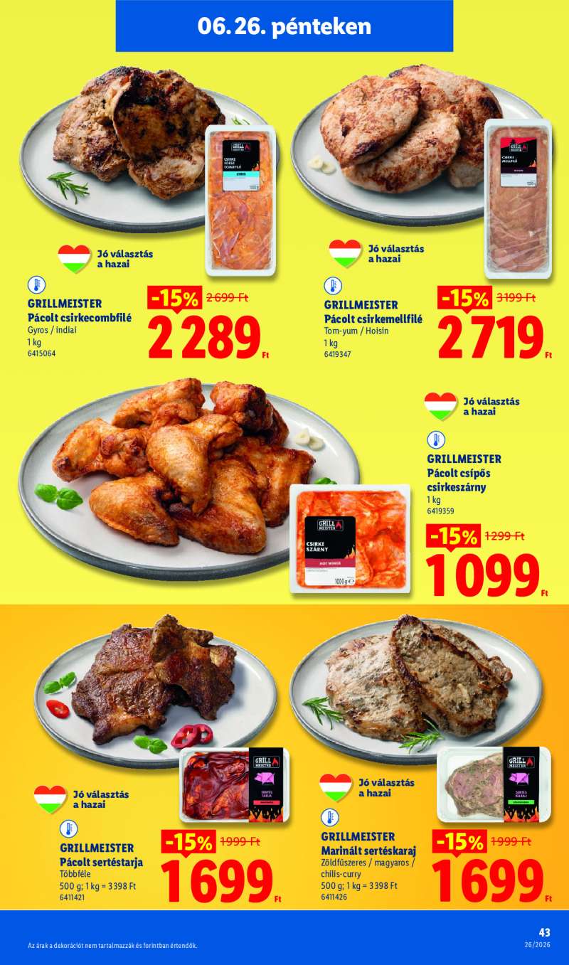 Lidl Érvényes 06.25-től 43 oldal