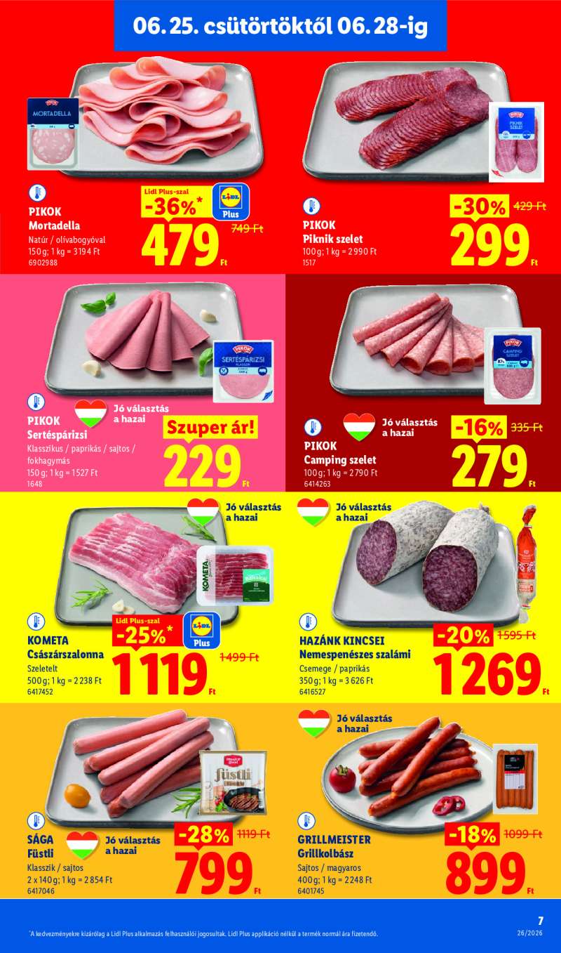 Lidl Érvényes 06.25-től 7 oldal