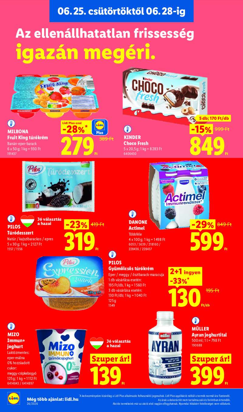 Lidl Érvényes 06.25-től 8 oldal