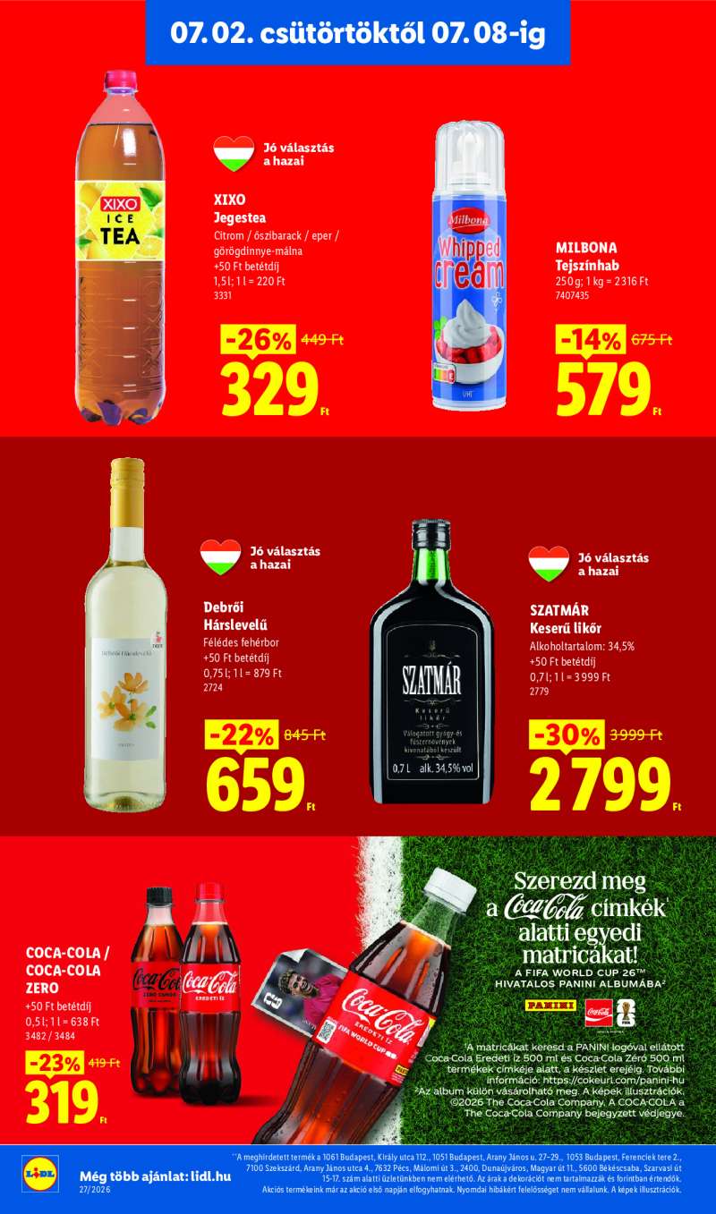 Lidl Érvényes 07.02-től 10 oldal