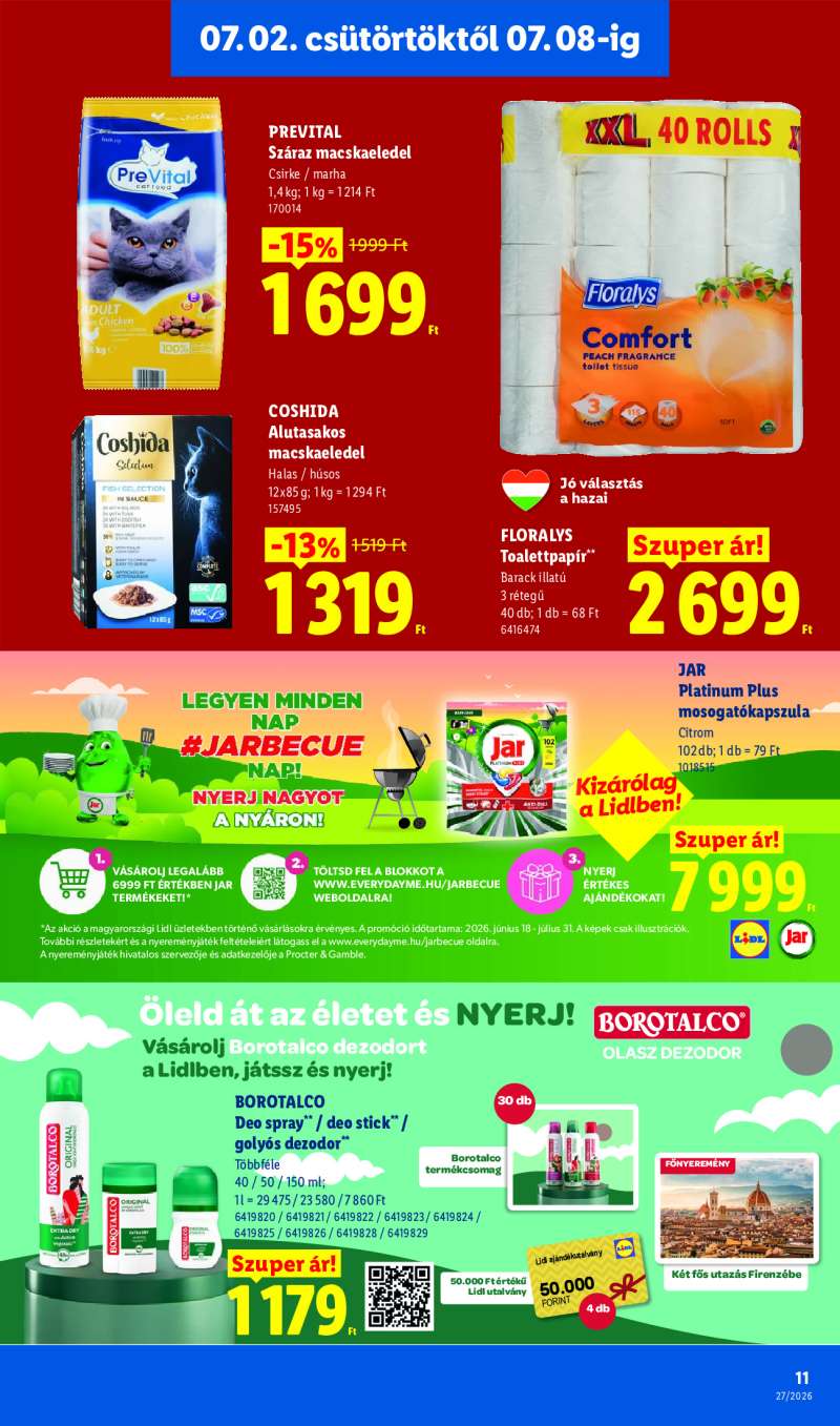 Lidl Érvényes 07.02-től 11 oldal