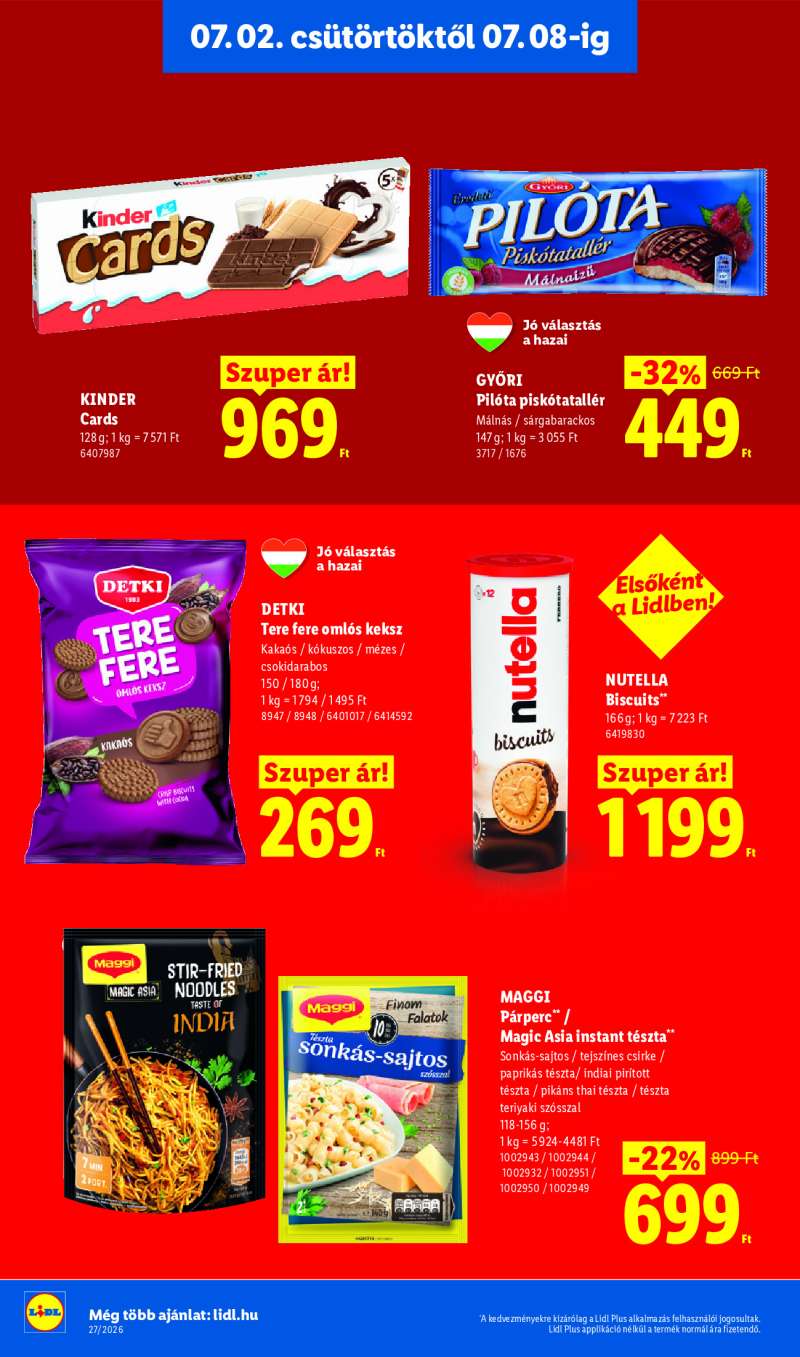 Lidl Érvényes 07.02-től 12 oldal