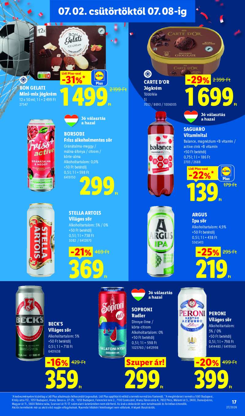 Lidl Érvényes 07.02-től 17 oldal