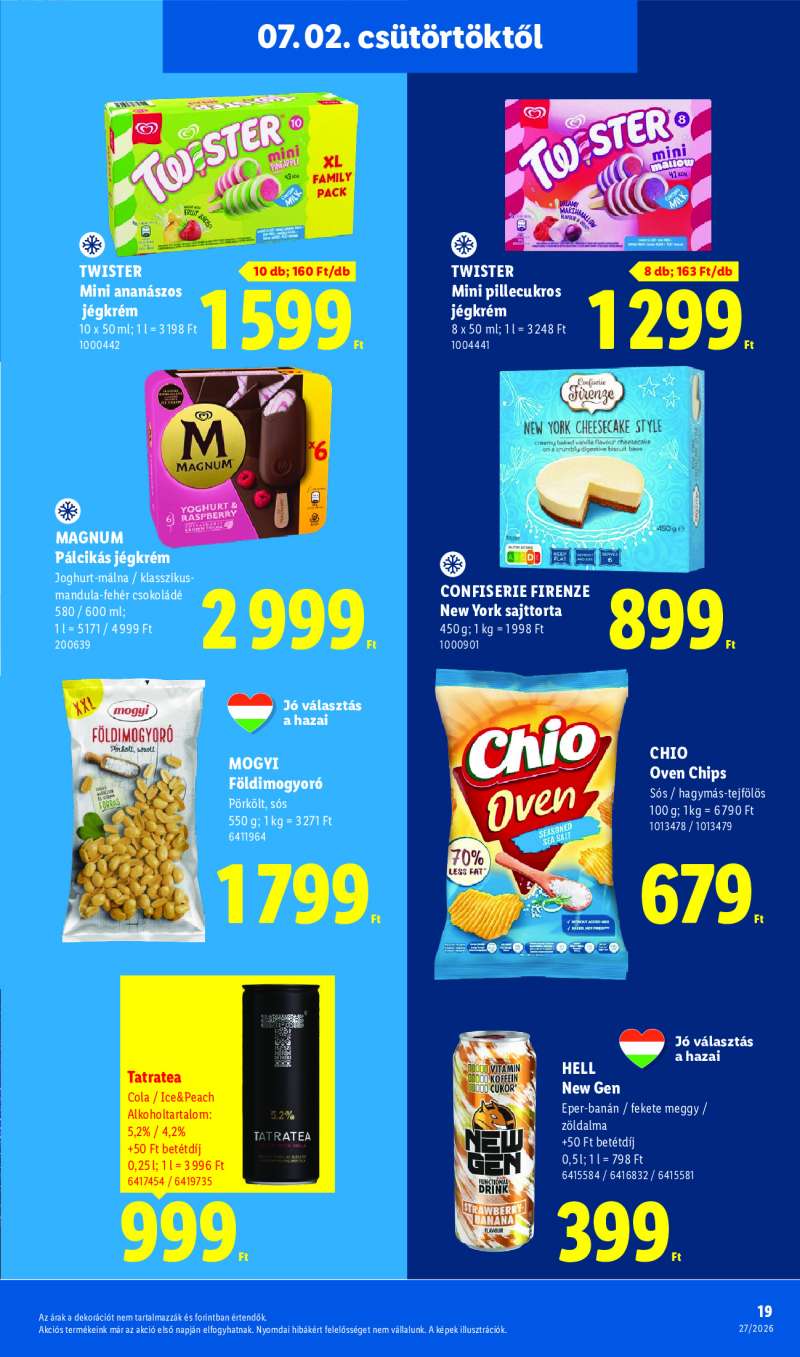Lidl Érvényes 07.02-től 19 oldal