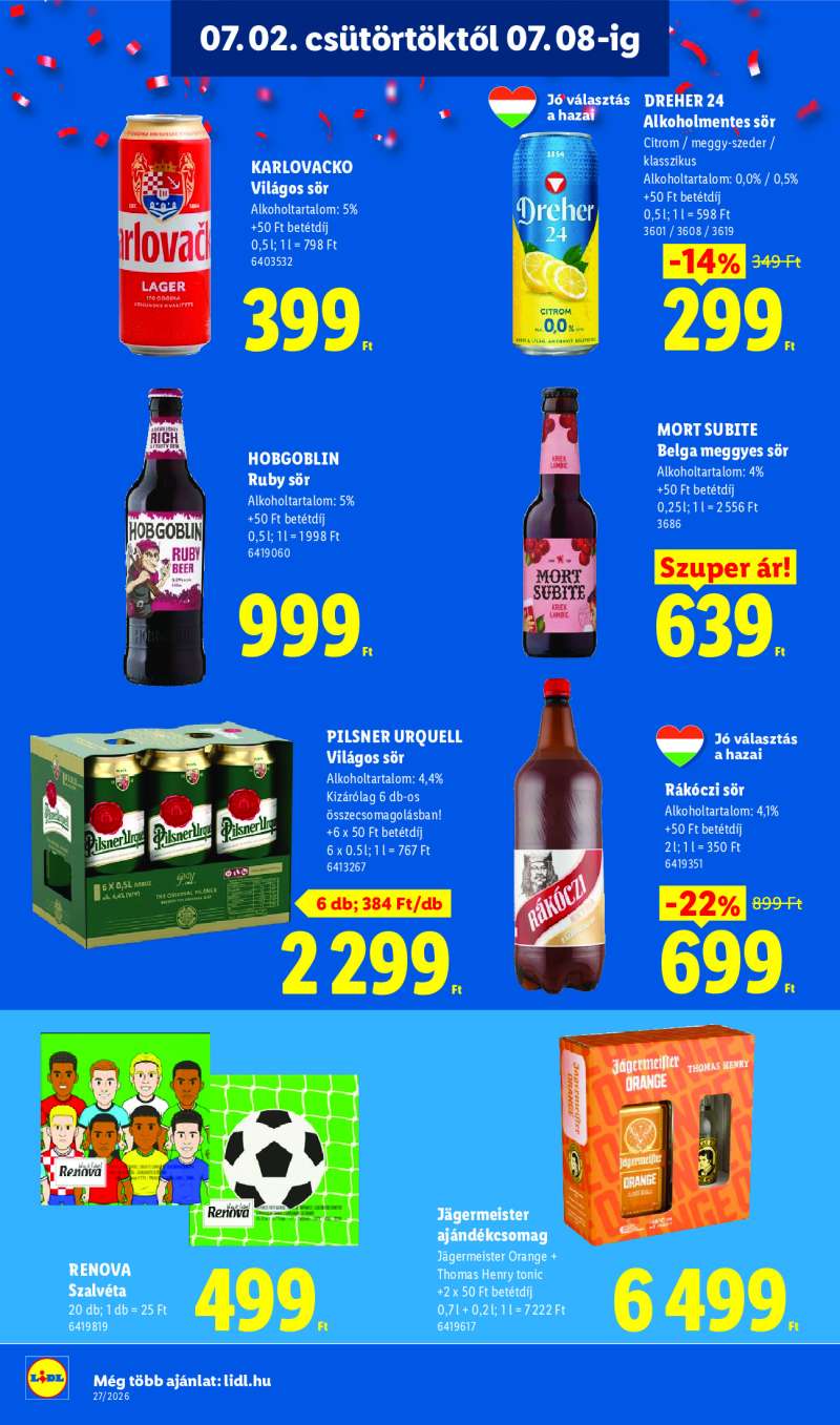 Lidl Érvényes 07.02-től 20 oldal