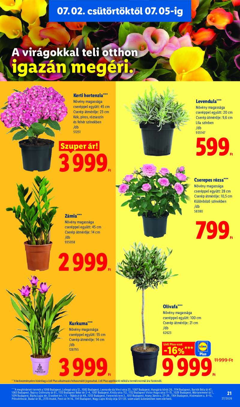 Lidl Érvényes 07.02-től 21 oldal