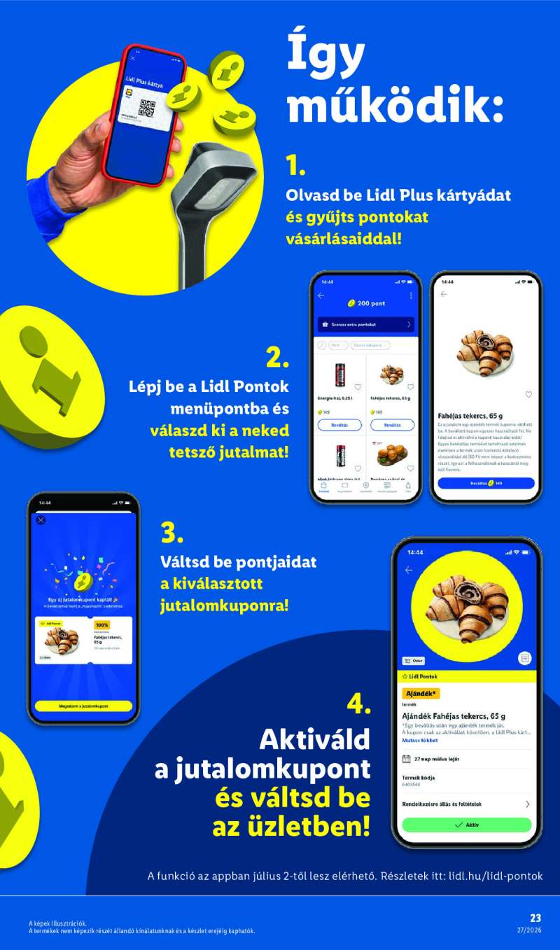 Lidl Érvényes 07.02-től 23 oldal