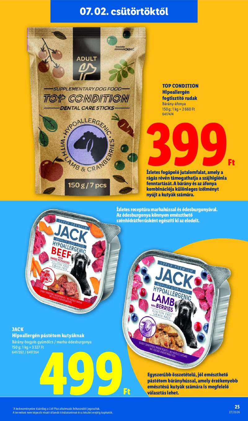 Lidl Érvényes 07.02-től 25 oldal
