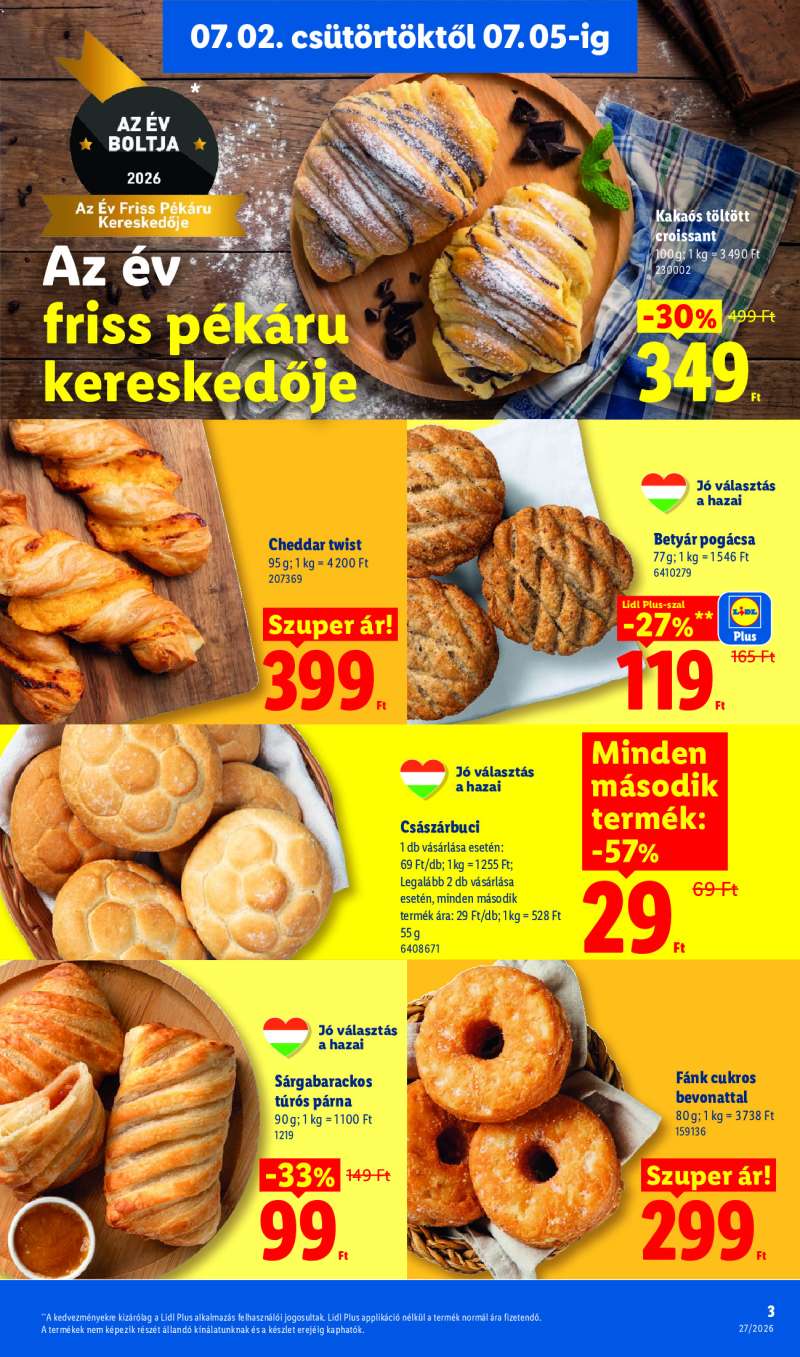 Lidl Érvényes 07.02-től 3 oldal