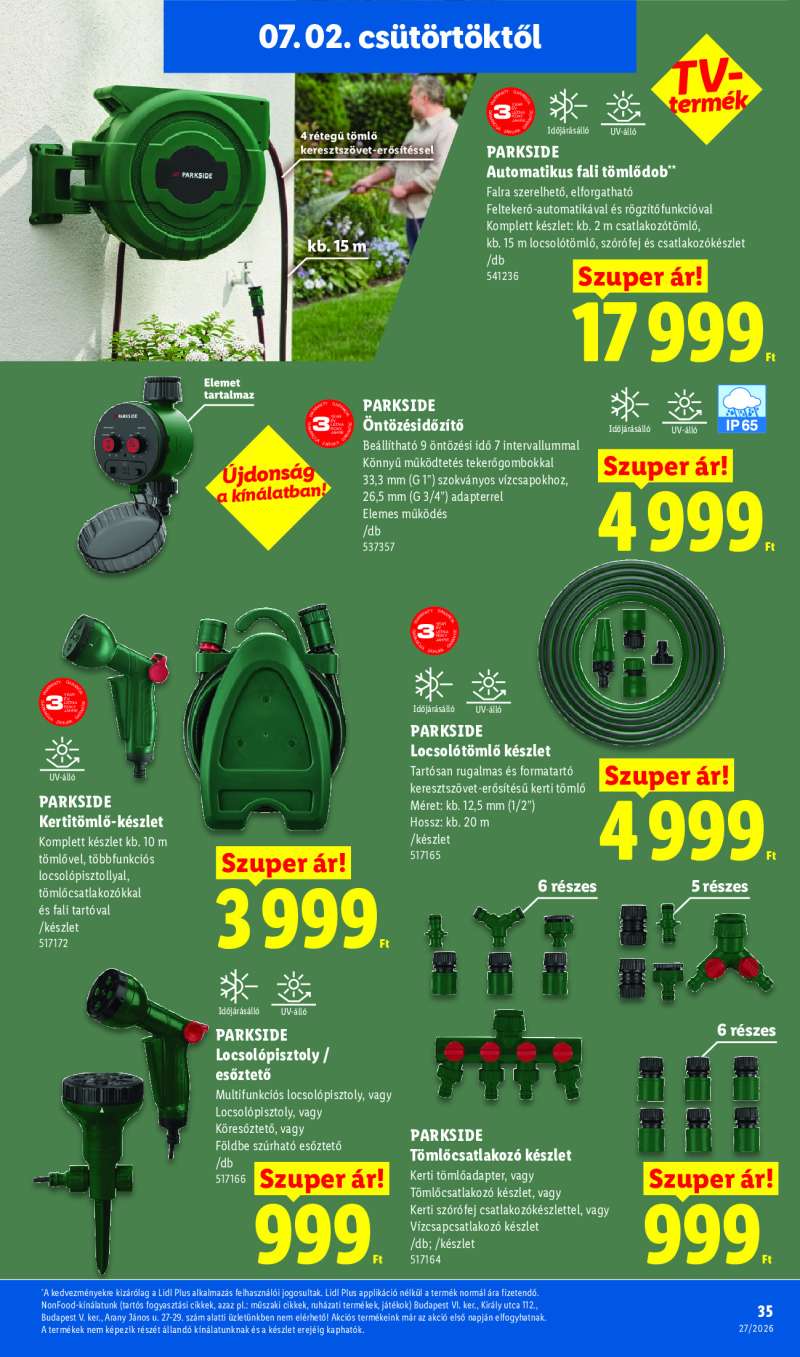 Lidl Érvényes 07.02-től 35 oldal