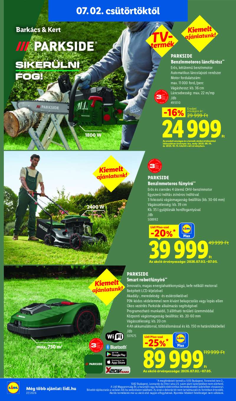 Lidl Érvényes 07.02-től 36 oldal