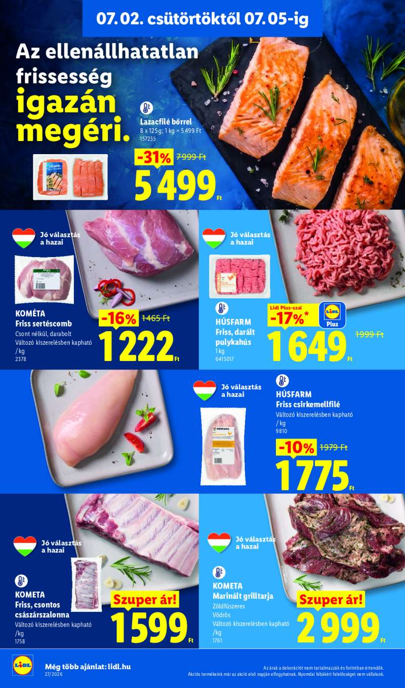 Lidl Érvényes 07.02-től 4 oldal