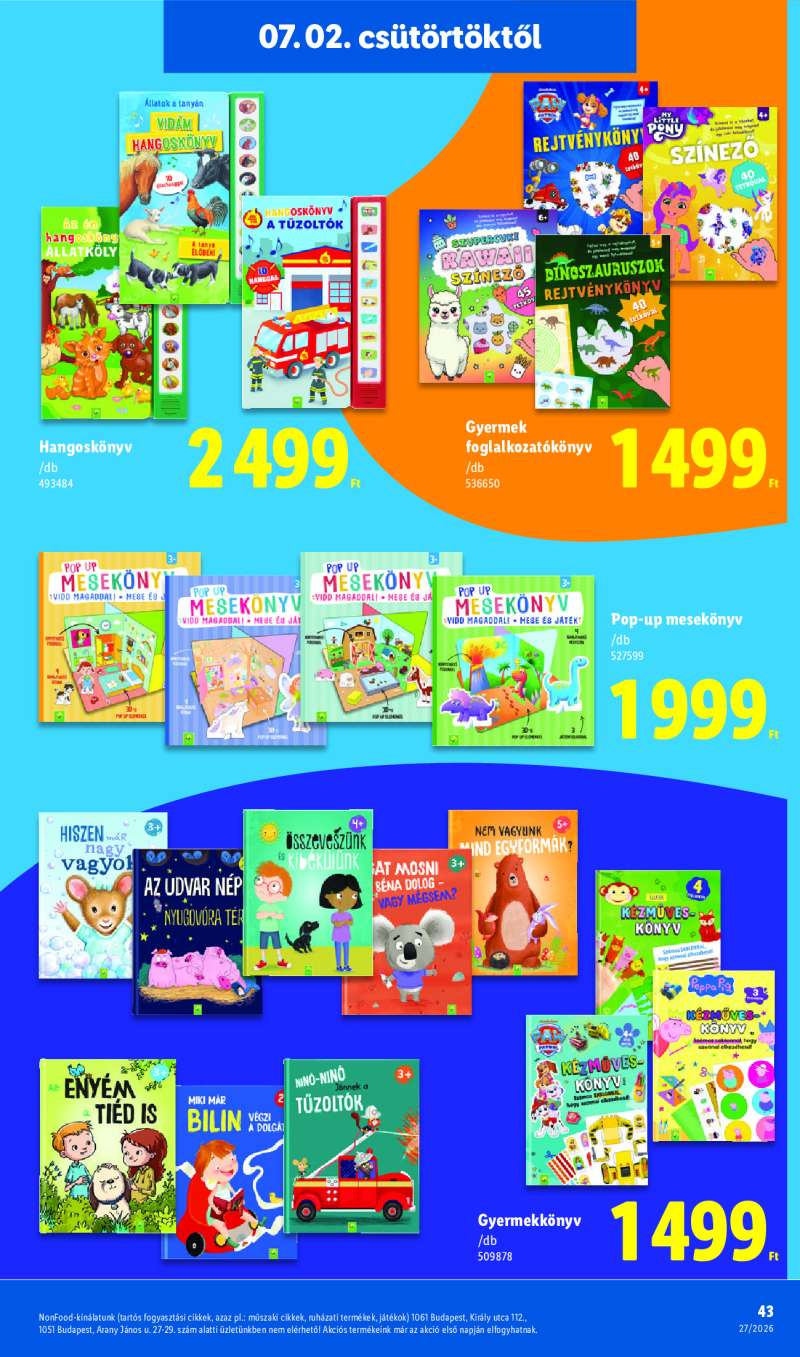 Lidl Érvényes 07.02-től 43 oldal