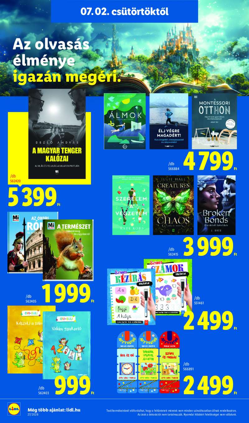 Lidl Érvényes 07.02-től 44 oldal
