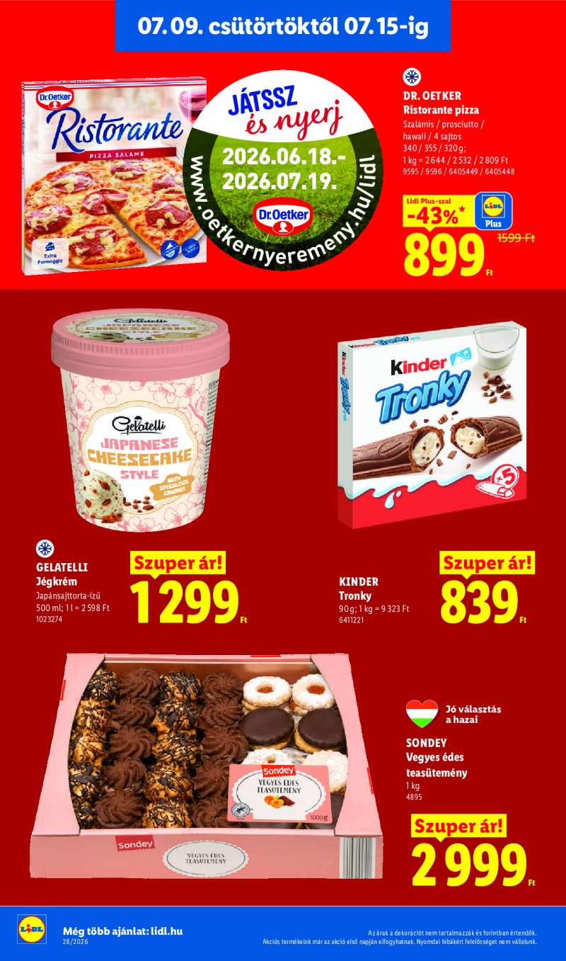 Lidl Érvényes 07.09-től 14 oldal