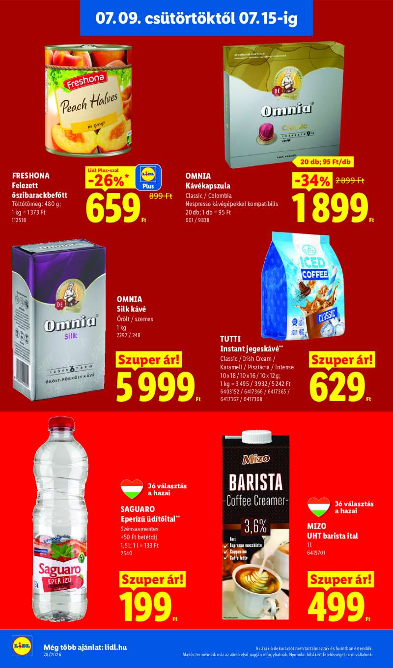 Lidl Érvényes 07.09-től 16 oldal