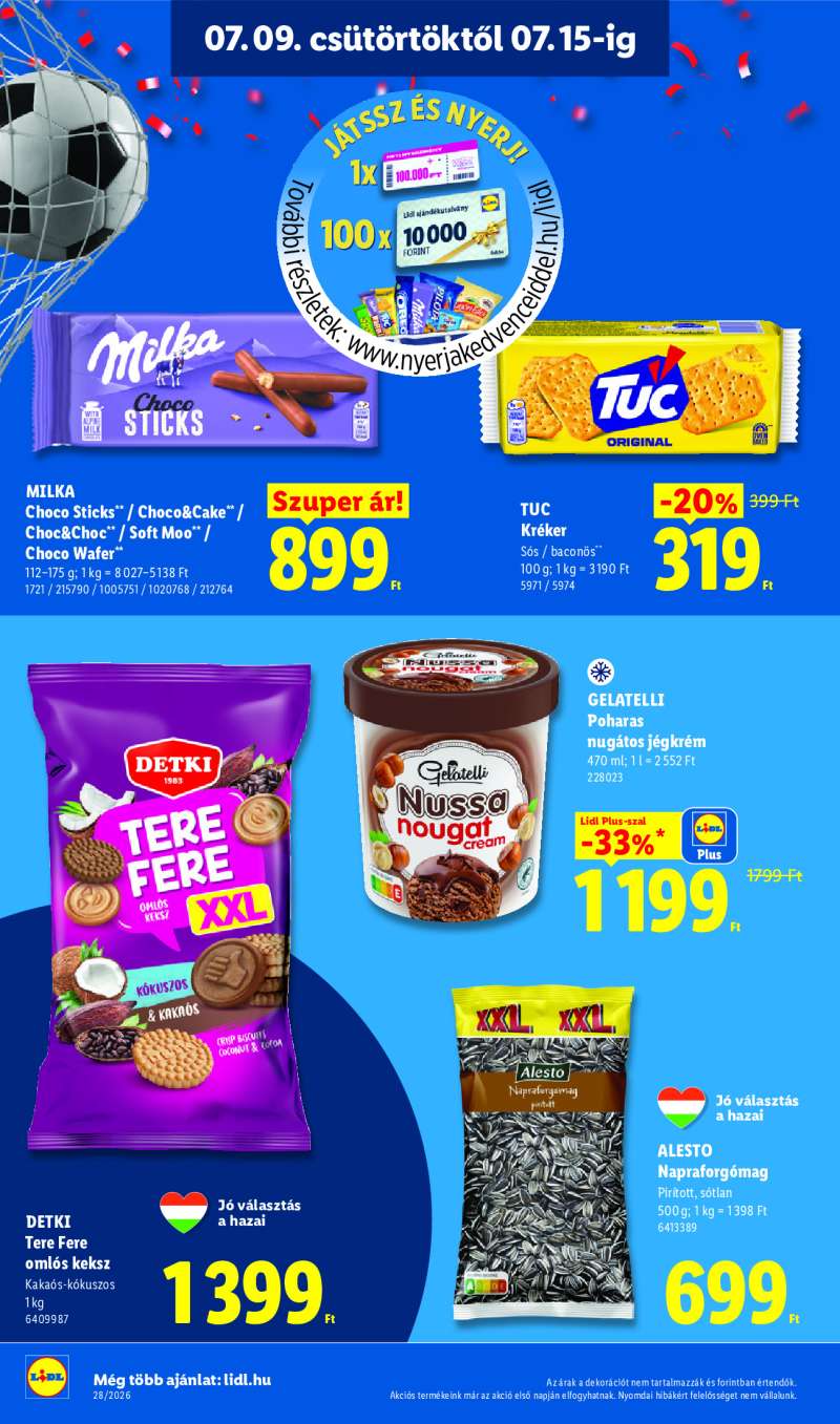 Lidl Érvényes 07.09-től 26 oldal