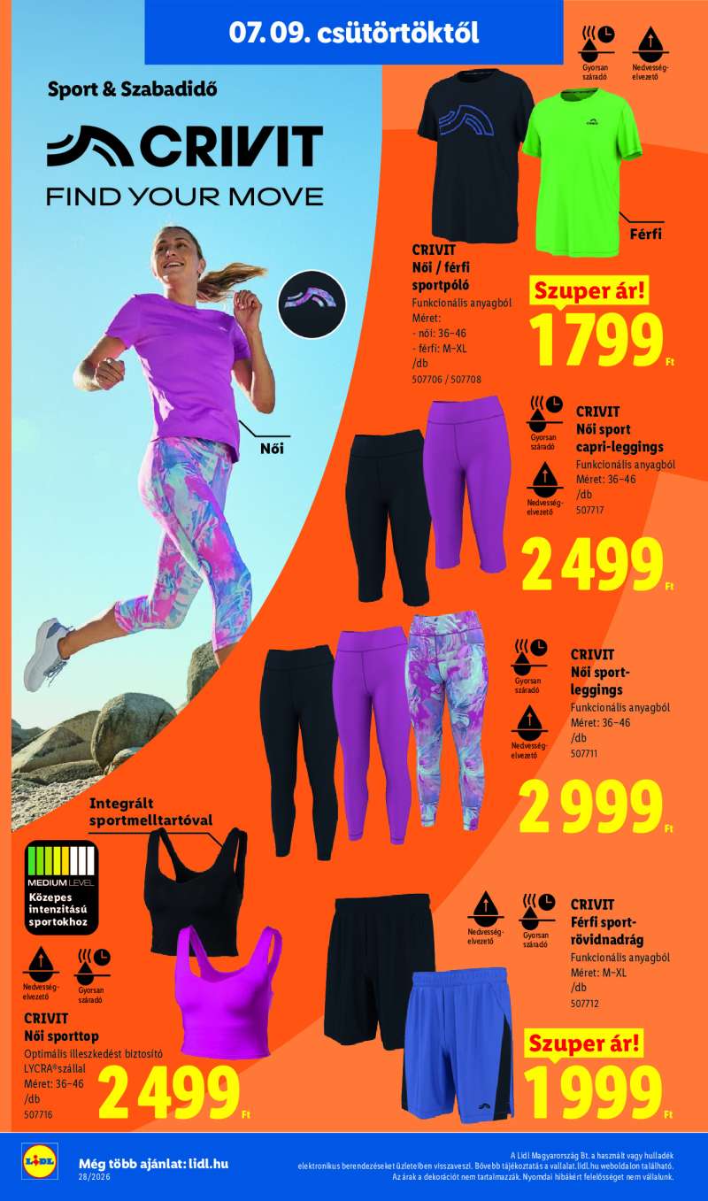 Lidl Érvényes 07.09-től 34 oldal