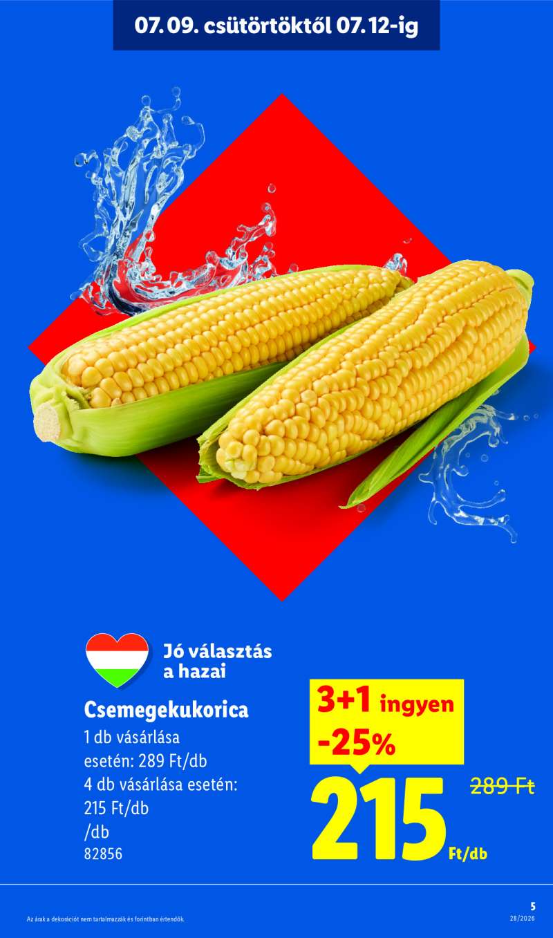 Lidl Érvényes 07.09-től 5 oldal